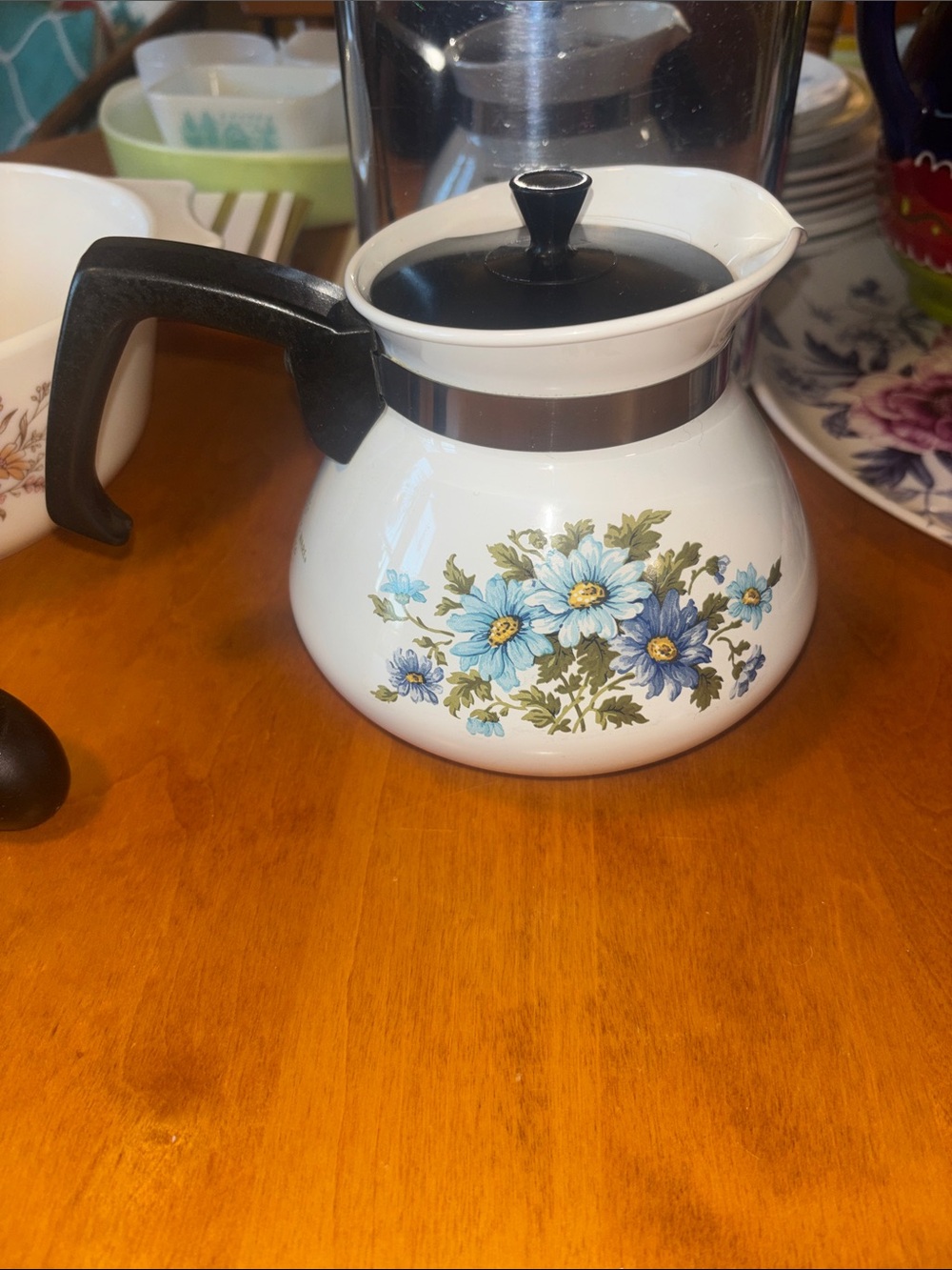 Corningware 1971 limited release Daisy teapot